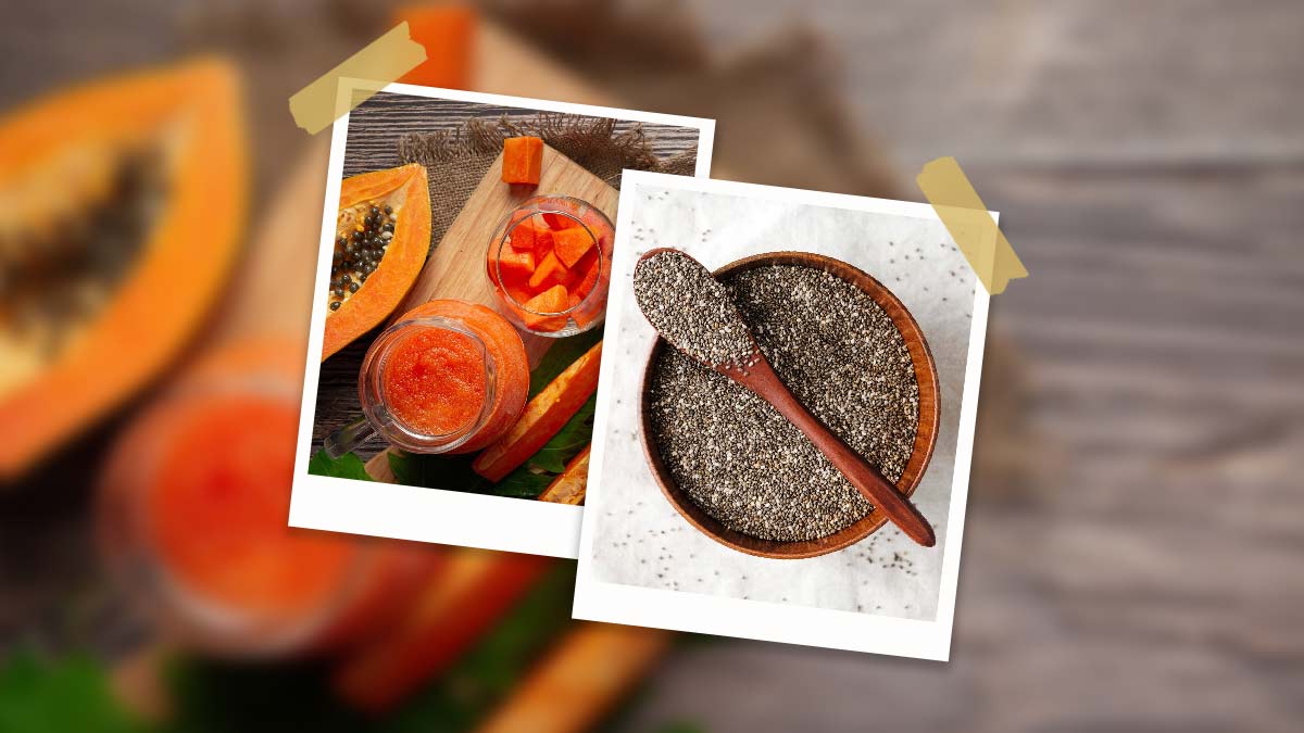 पपीता में डालकर खाएं यह एक चीज, कब्ज का हो जाएगा काम तमाम papaya and