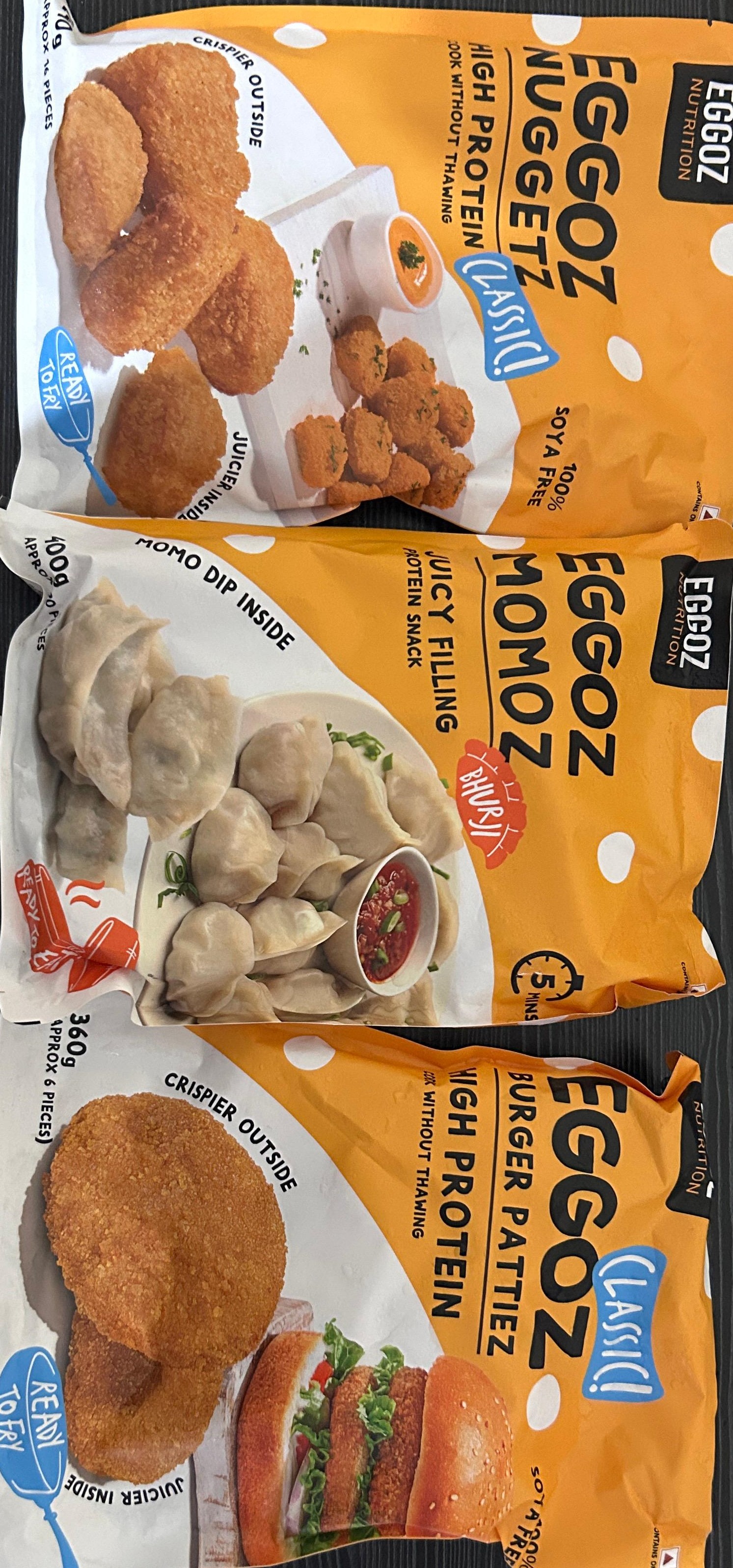 Egg Bhurji Momoz by Eggoz