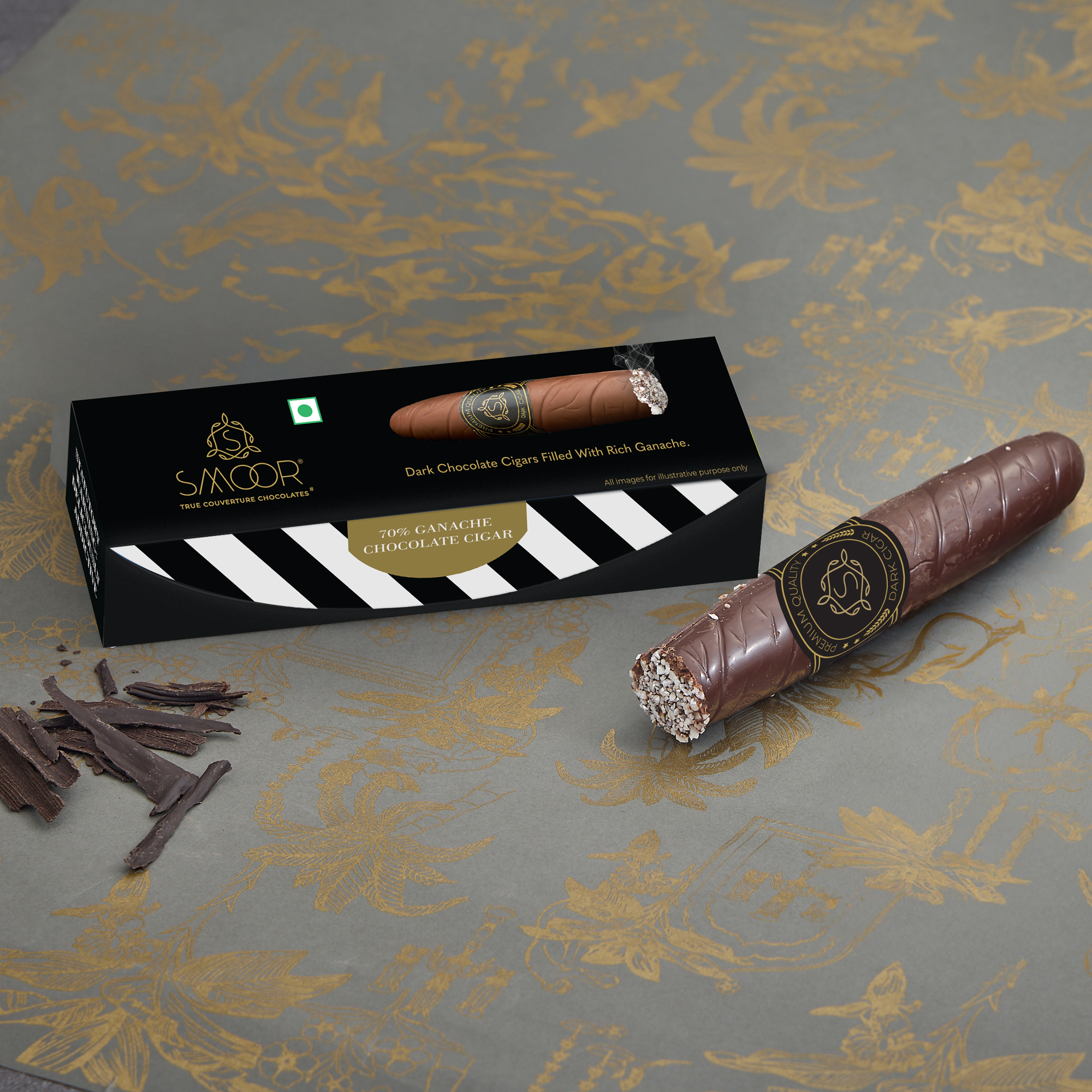 Father's Day Special   % Ganache Chocolate Cigar