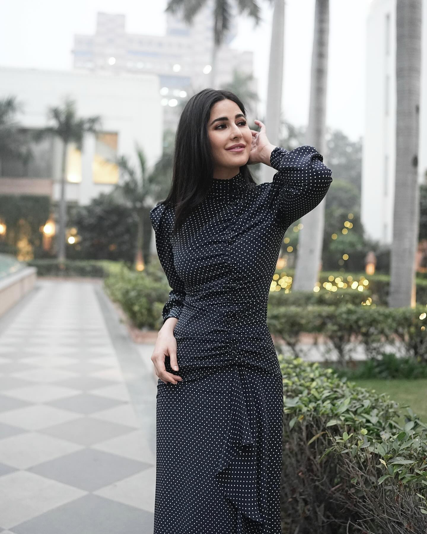 Katrina Kaif In Black And White Polka Dots Dress Raises The Bar For Boss Ladies