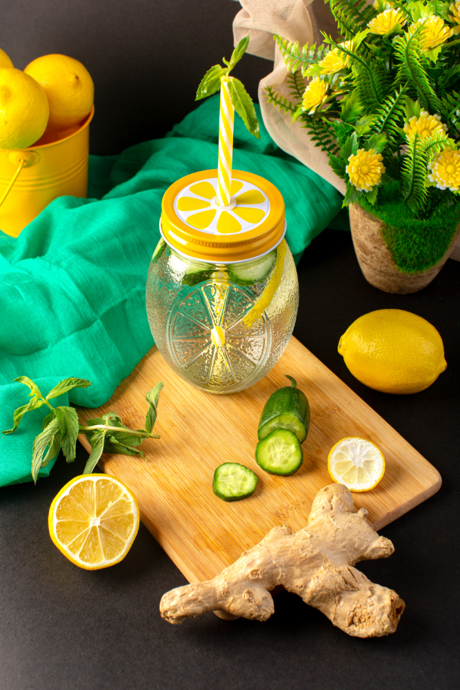 Lemon And Ginger Detox Drink