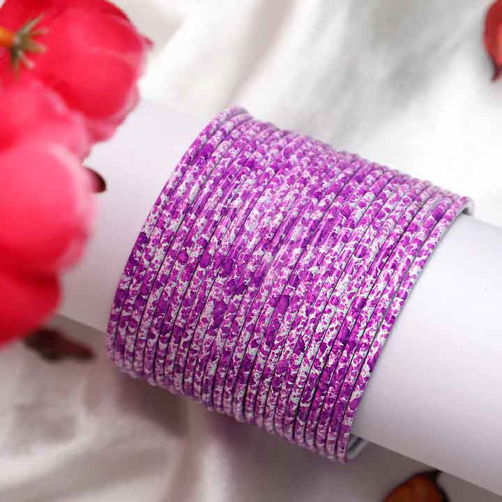 Marble Bangles Designs For Women