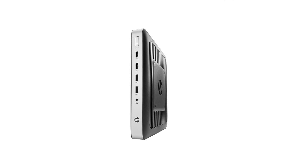 (Refurbished) HP T High Performance Mini PC (AMD GX GI, GB DDR RAM, GB SSD, Windows, MS Office, WiFi AMD Radeon RE Graphics USB)