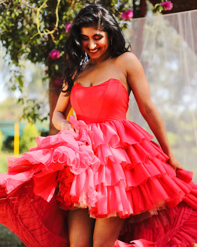 Ruffel Designs Strapless designs