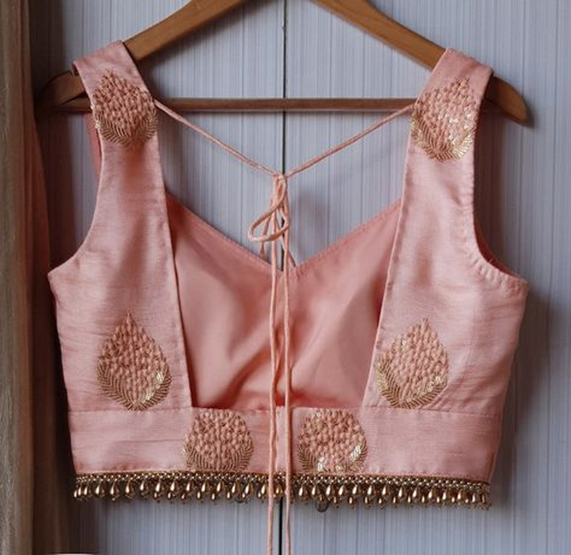 Square Blouse Back Neck Design