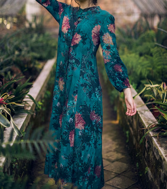 Straight Floral Dress