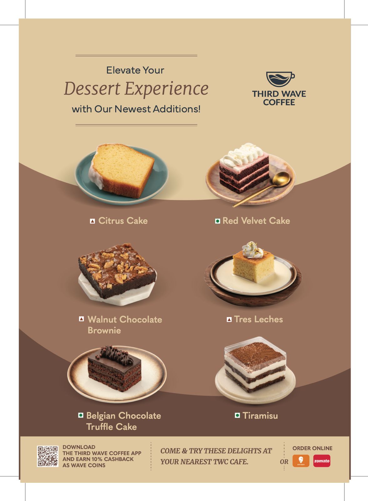 Third Wave Coffee Menu