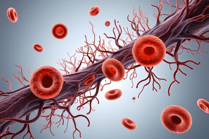 blood circulation inside 