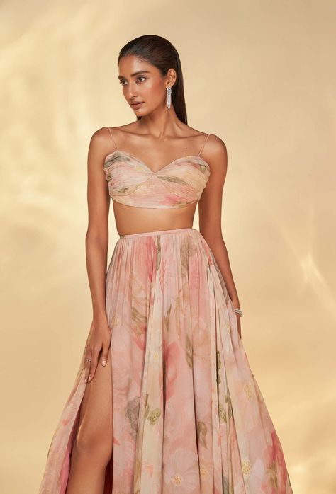 corset blouse designs lehenga floral