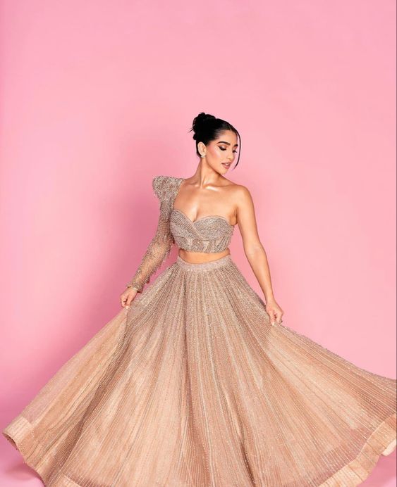 corset blouse designs lehenga glittery