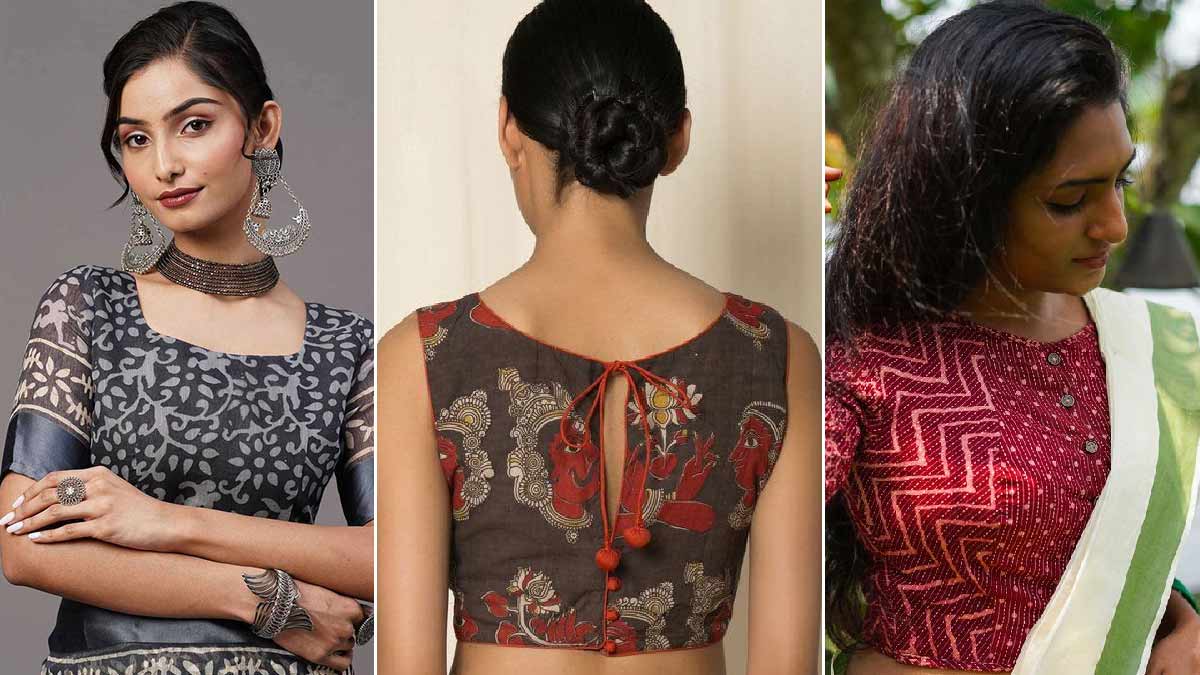 5 Cotton Printed Blouse Designs For Summer HerZindagi