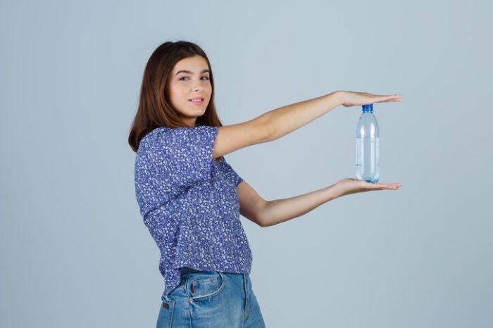 drinking water inside 