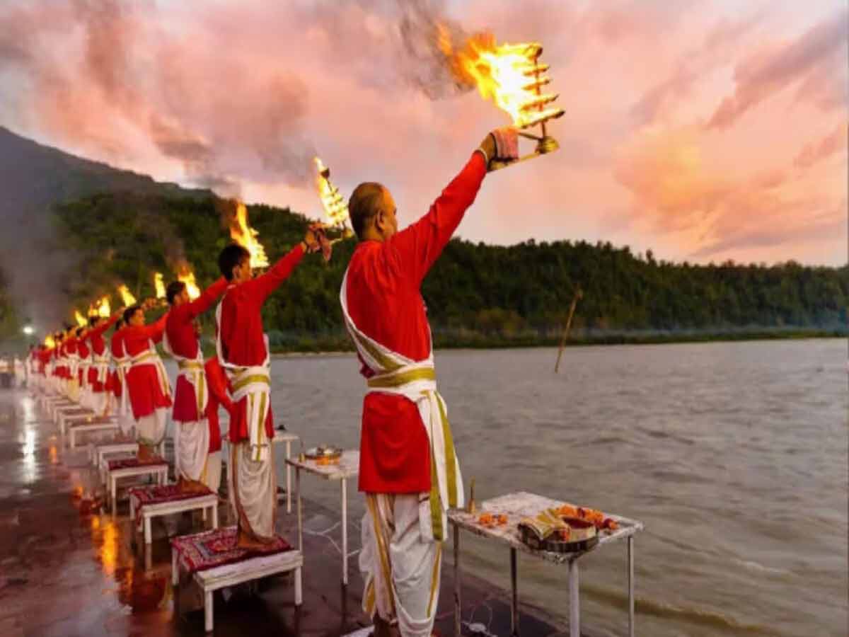 ganga dusshera ritual 