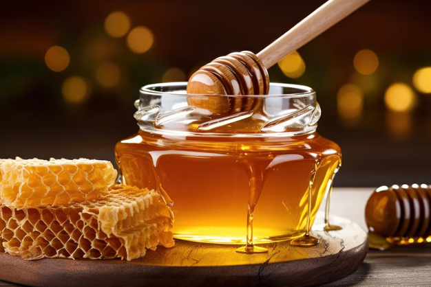honey for hair care