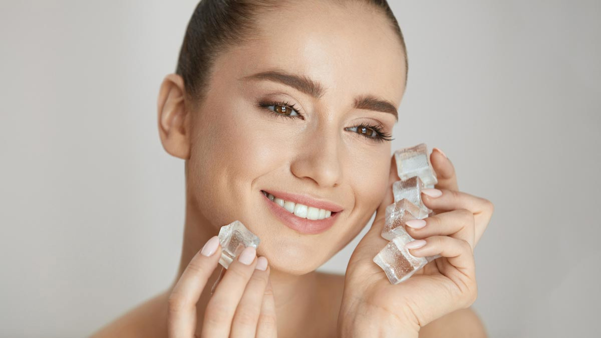 ice for skin tips