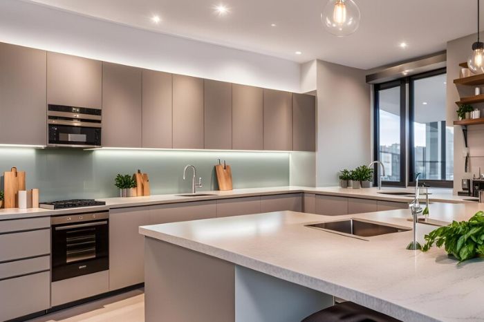 modular kitchen new one inside