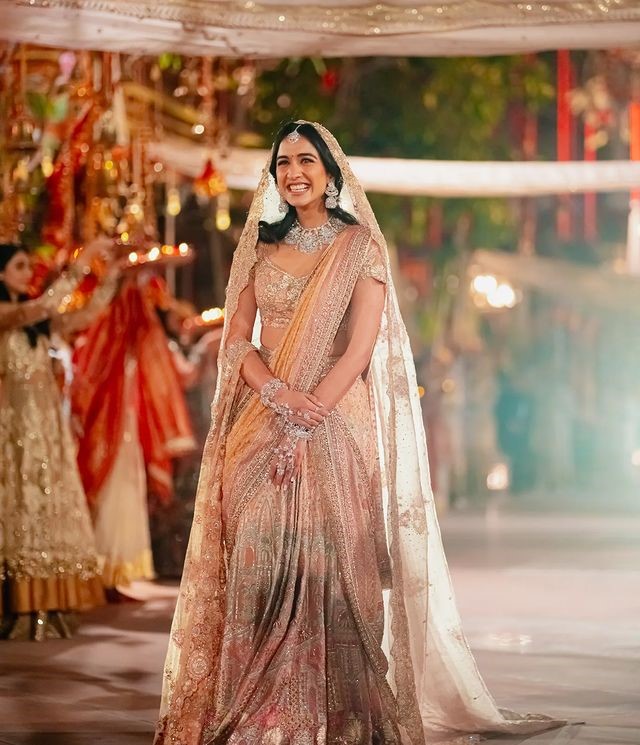 radhika merchant bridal entry