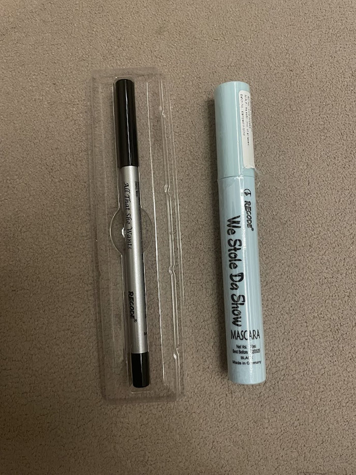 recode mascara and kohl