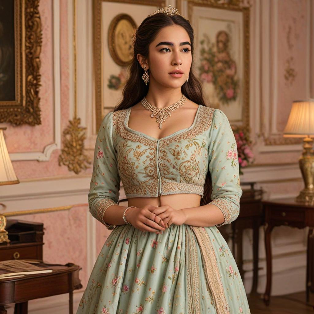 sara ali khan as eloise bridgerton