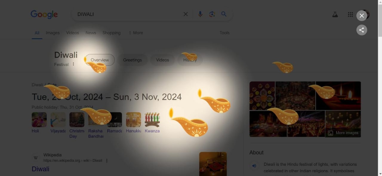 search diwali