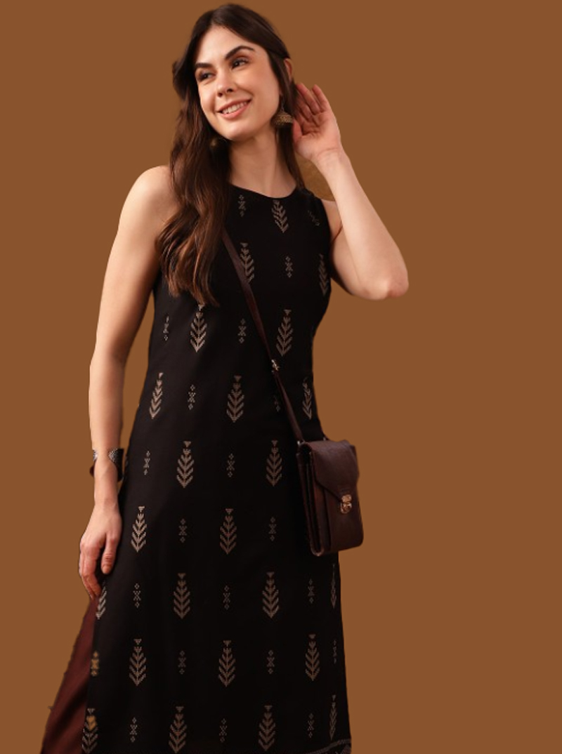 sleeveless kurti