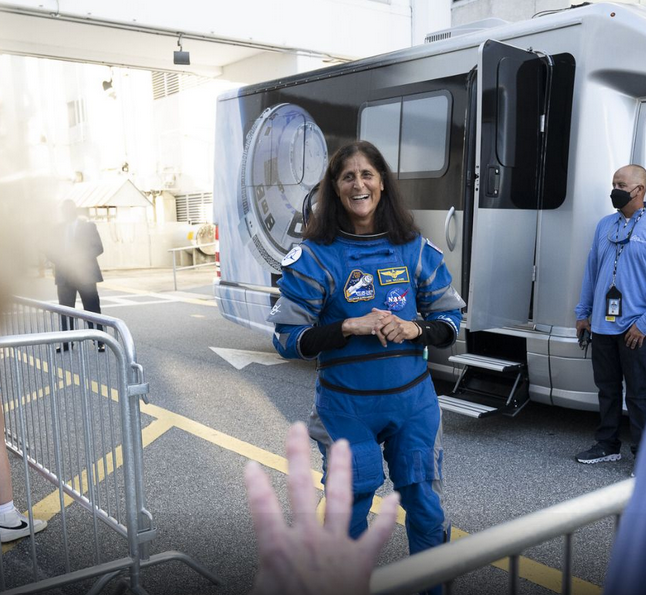 Indian Origin Astronaut Sunita Williams Makes History Boeing Pilot Flies With Ganesha Gita