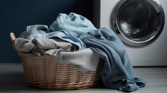 use dryer to dry clothes