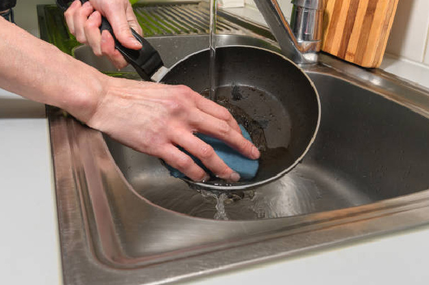 Boiling Water and Dish Soap Method