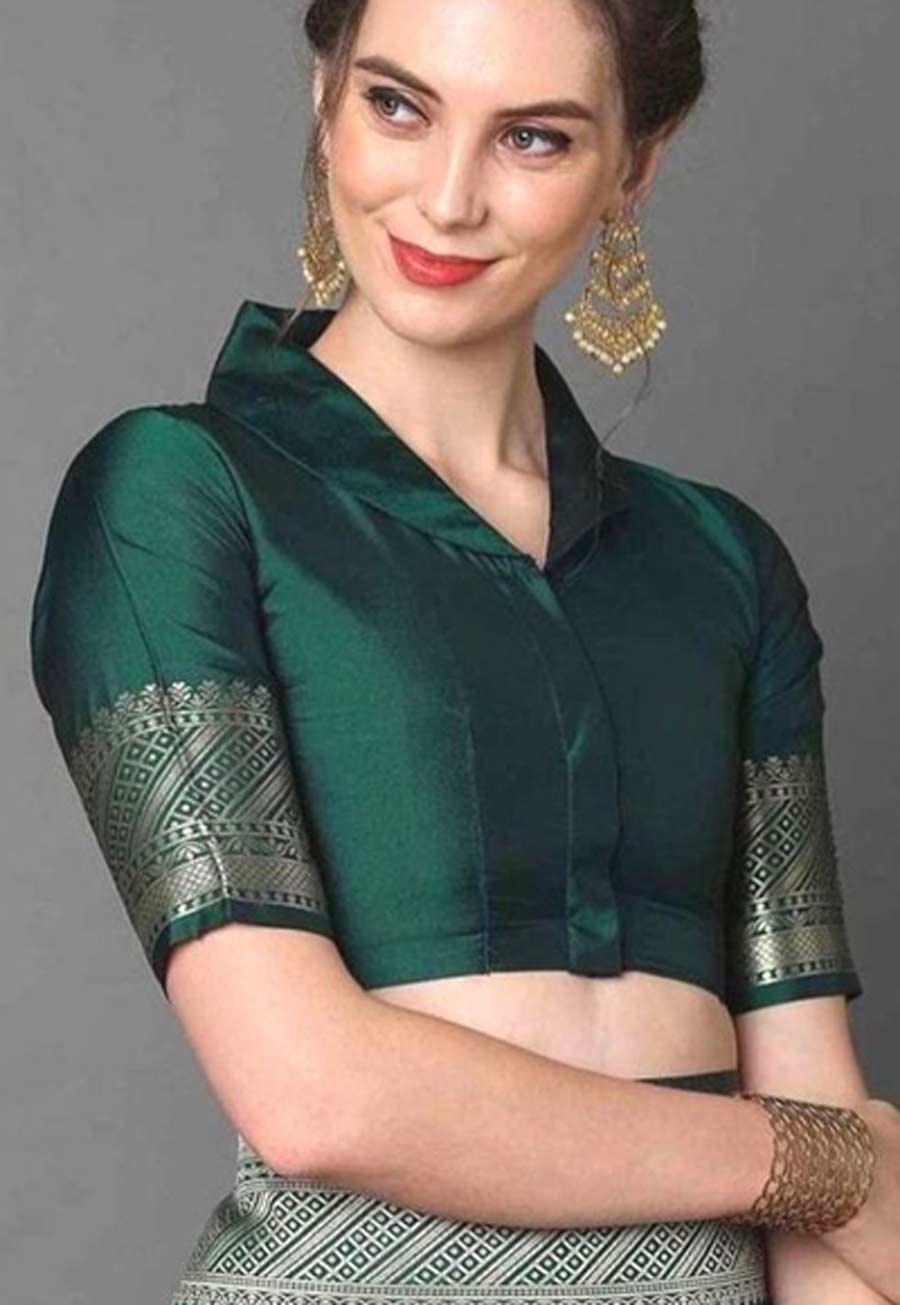 Collared Blouse Design