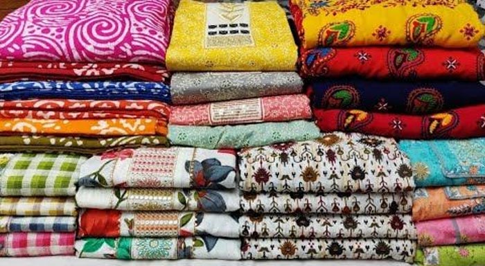 Cotton suit shopping