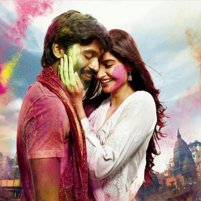 Dhanush holi look