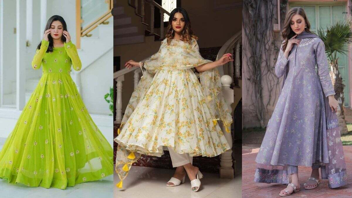 Wedding Dress Styles Trends Updated; Anarkali Suit, Fusion Gown, Neon  Lehenga To Choli | दोस्त की शादी में दिखें ग्लैमरस: फ्यूजन गाउन से लेकर  अनारकली लहंगे तक, ये ट्रेंडी ड्रेसेज ...