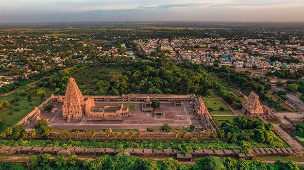 History of thanjavur