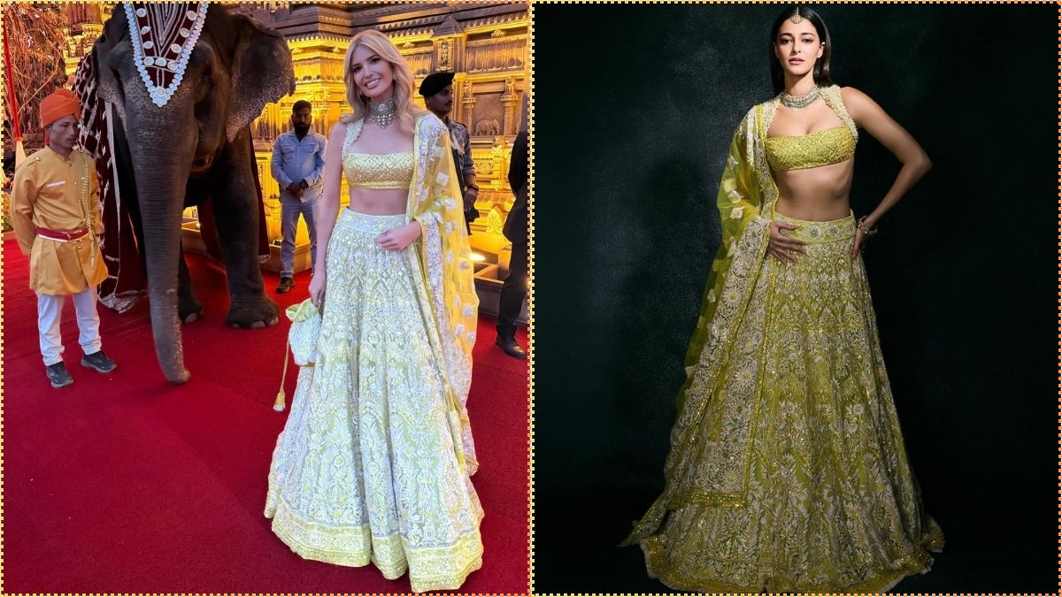 Ivanka Trump’s Yellow Lehenga Set
