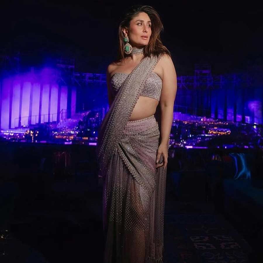Kareena Kapoor In Shimmer Saree
