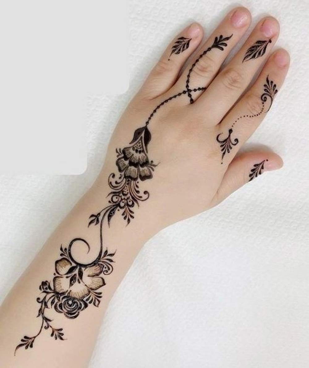 Cultural Flourishes: Bangla Mehndi Designs Bring Traditional Elegance ...