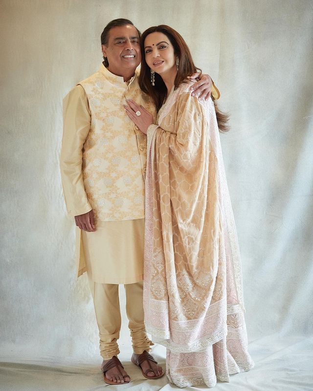 Mukesh Ambani For Day  Of Radhika And Anant’s Pre Wedding Celebrations