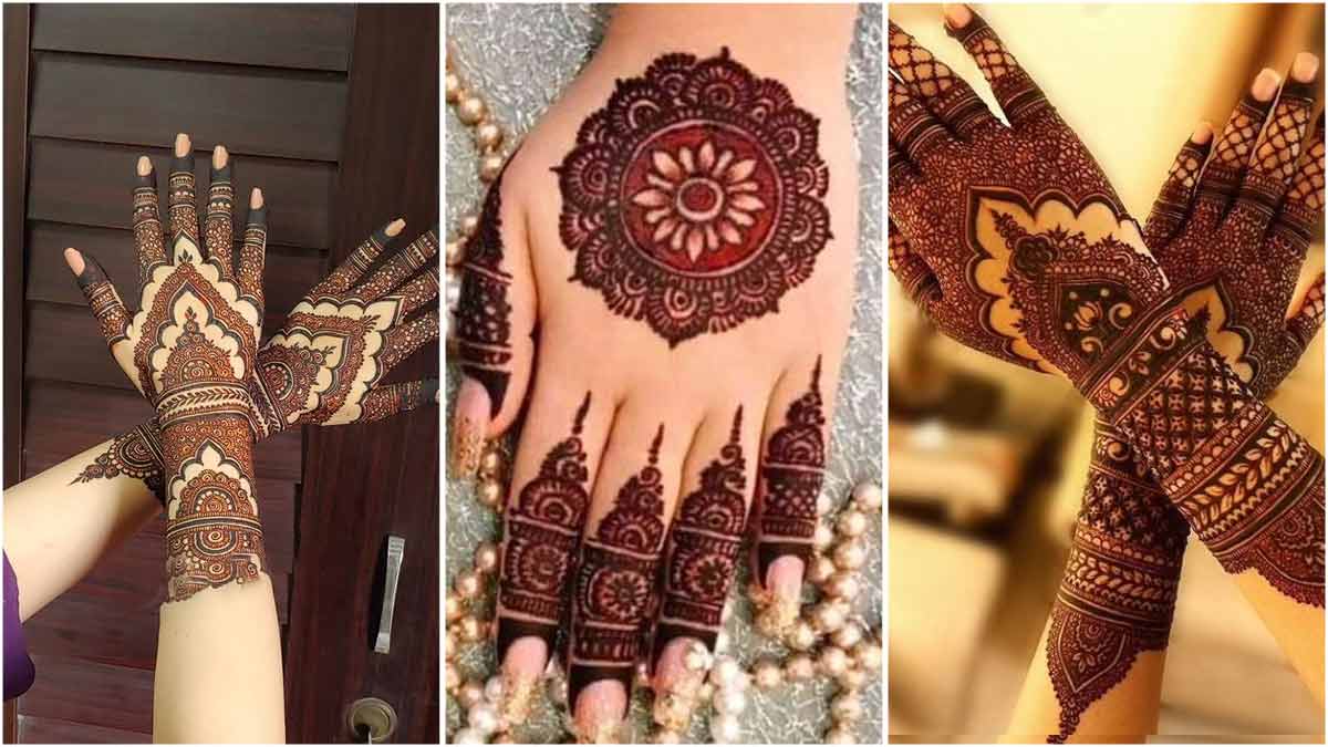 khafif mehndi design l easy khafif mehndi design l khafif mehndi l mgs art  mehndi - YouTube