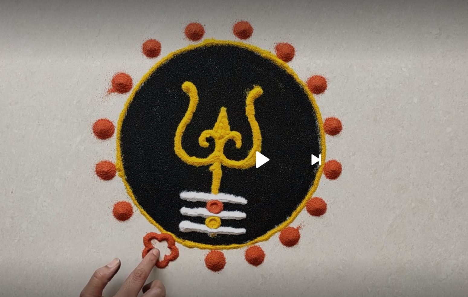 Rangoli Designs For Mahashivratri