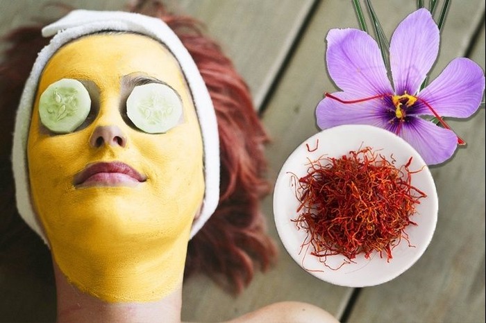 Saffron face pack