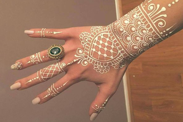 Stone work mehndi