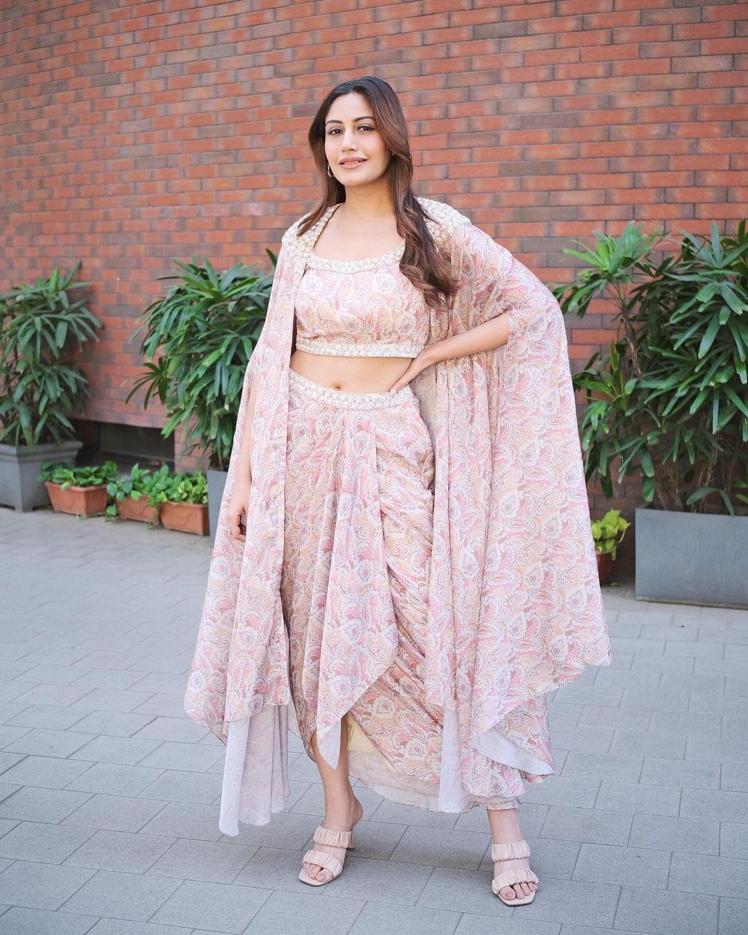 Surbhi Chandna In Pastel Hued Indo Western