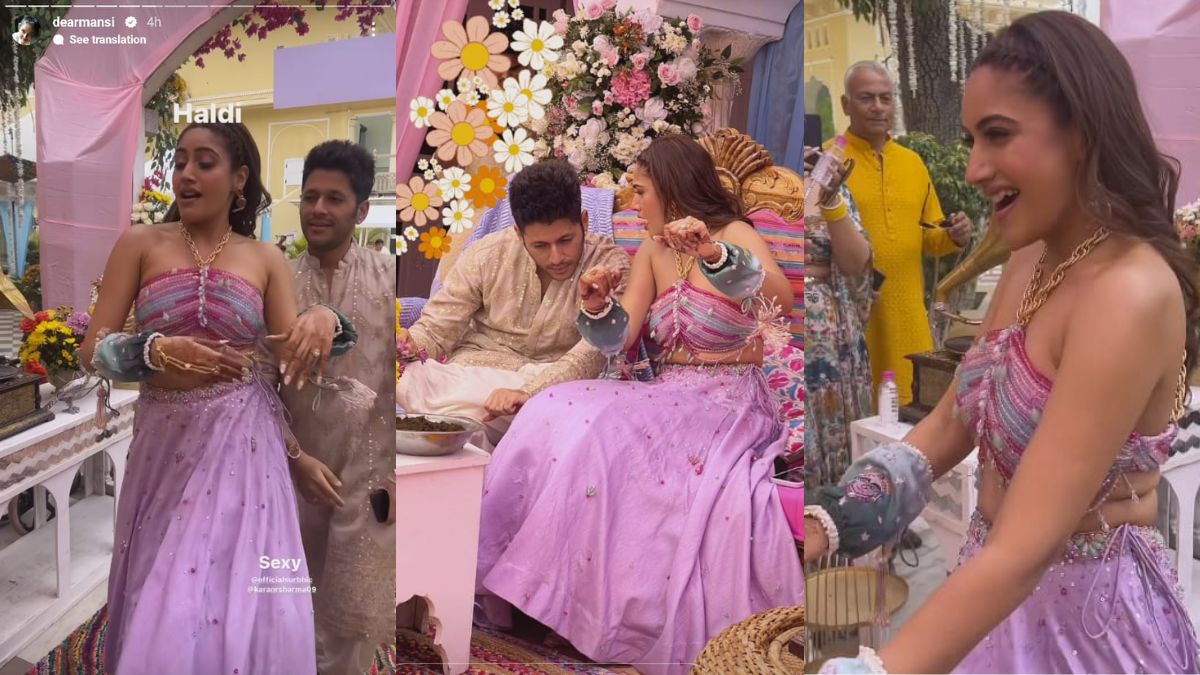 Surbhi Chandna’s Haldi Look