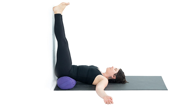 Viparita Karani for nausea