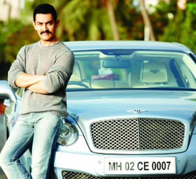 aamir khan car collection bentley