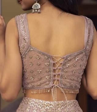 blouse back dangles