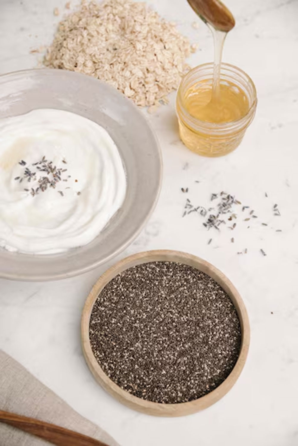 chia seeds skin