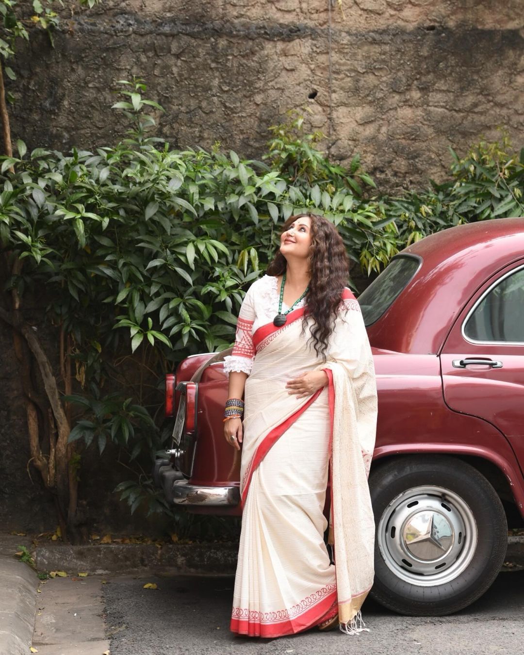 cotton blouse flared