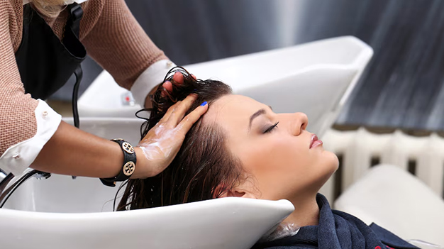 dry hair spa at home