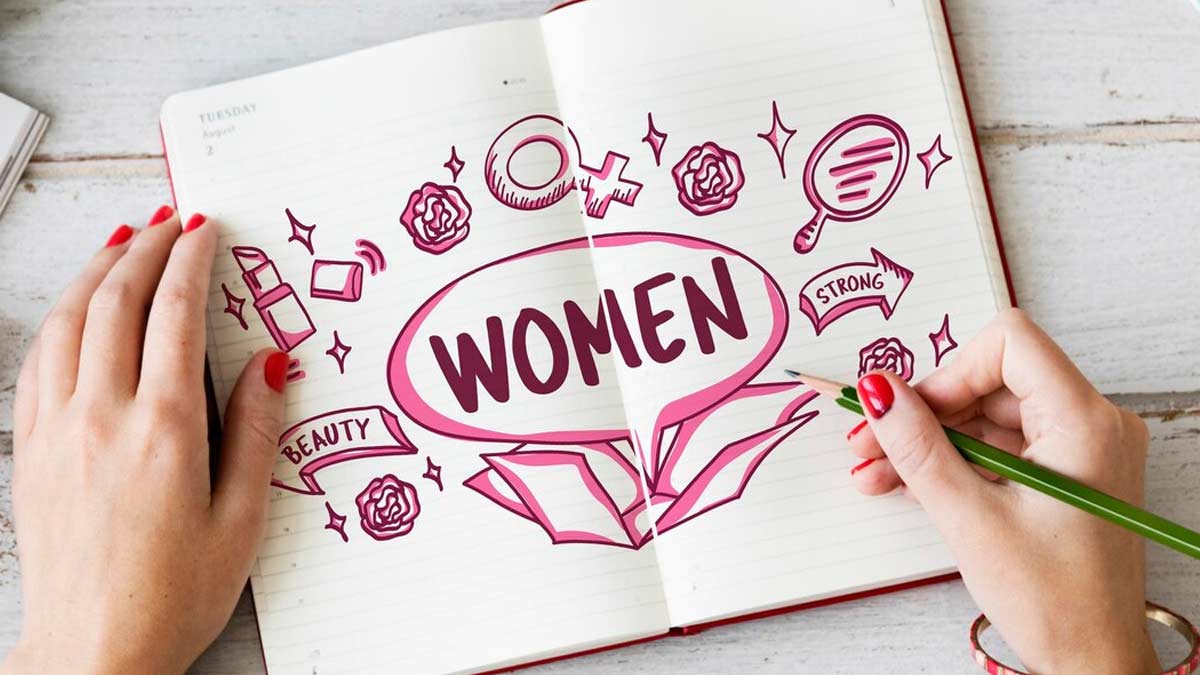Women Day Drawing png download - 1200*880 - Free Transparent 8 March png  Download. - CleanPNG / KissPNG